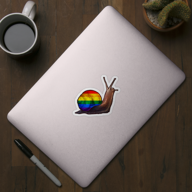 Pride Snail by Merdet